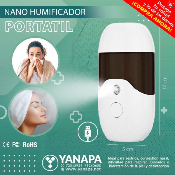 Nano Humidificador Portátil