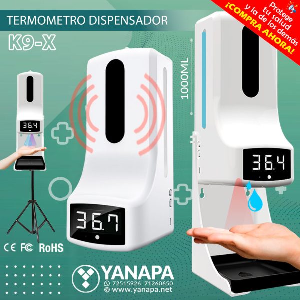 Termómetro con Dispensador K9-X